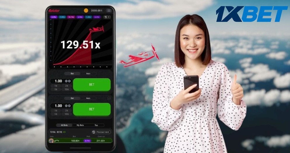 Trò chơi phi công 1xbet